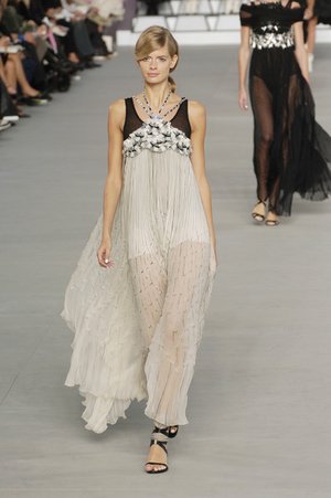 Chanel Halter-Neck Embellished Plissé Gown — UFO No More