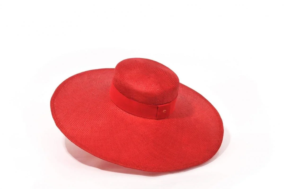 Fabienne Delvigne Gladys Hat in Red