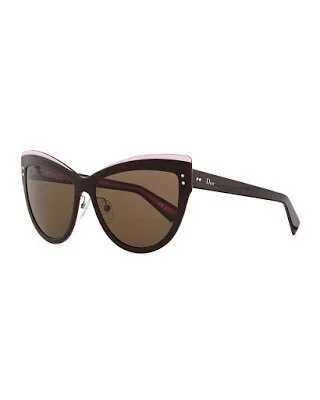 Christian Dior Exquise Sunglasses in Black & Red