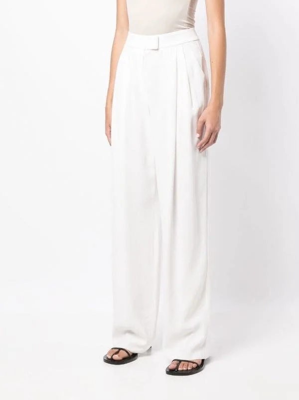 Emporio Armani Pleated Straight Trousers