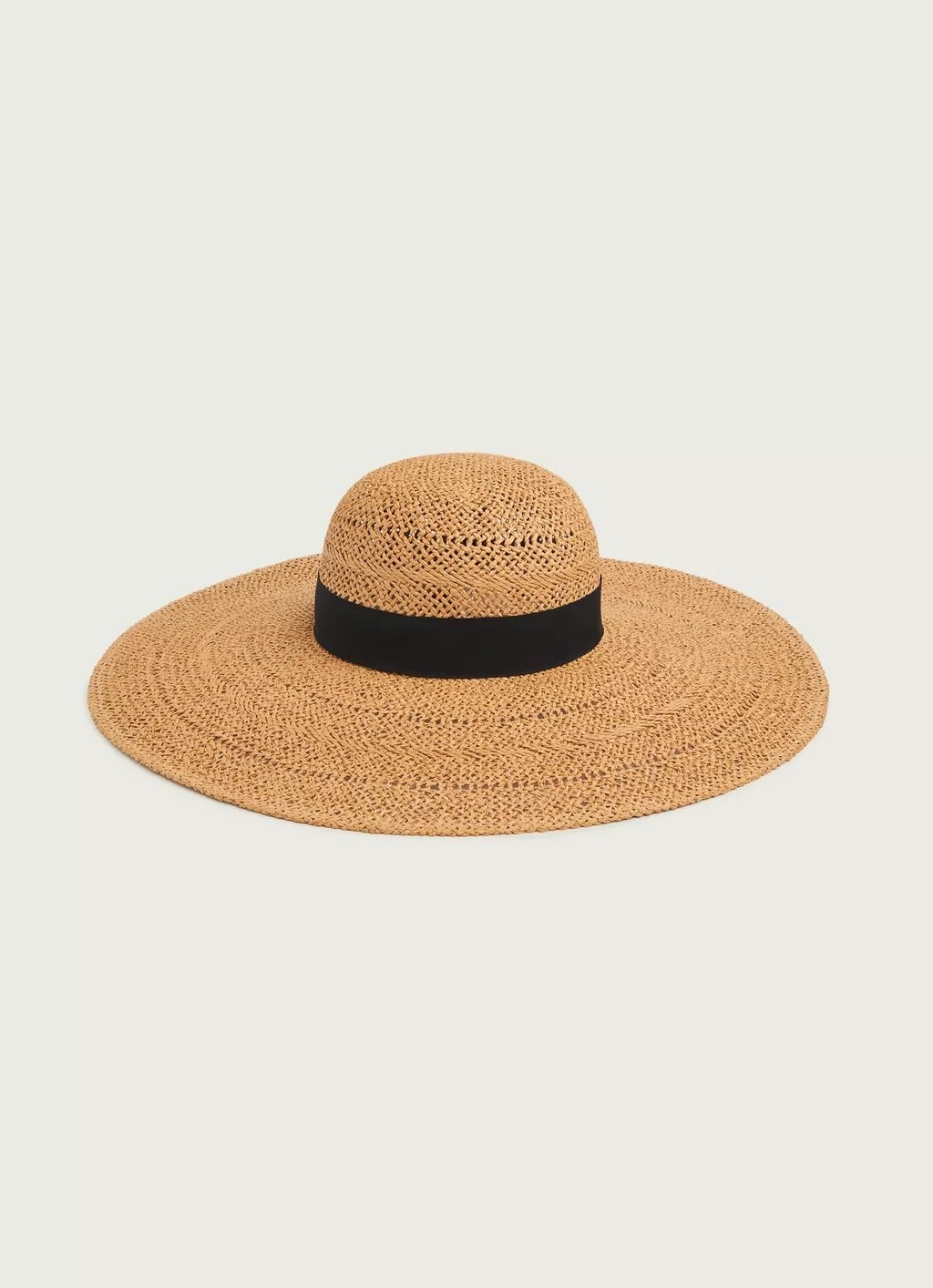 L.K. Bennett Saffron Straw Floppy Sun Hat in Natural.jpg