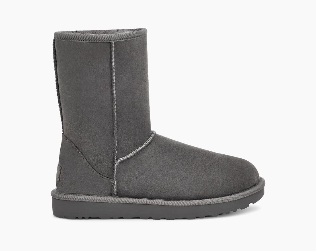 Ugg Classic Short Boots in Grey Suede.jpg