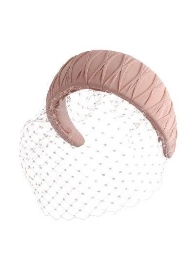 Emily London Galilea Headpiece in Red