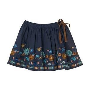Bonpoint Floral-Embroidered Drawstring Skirt.jpg