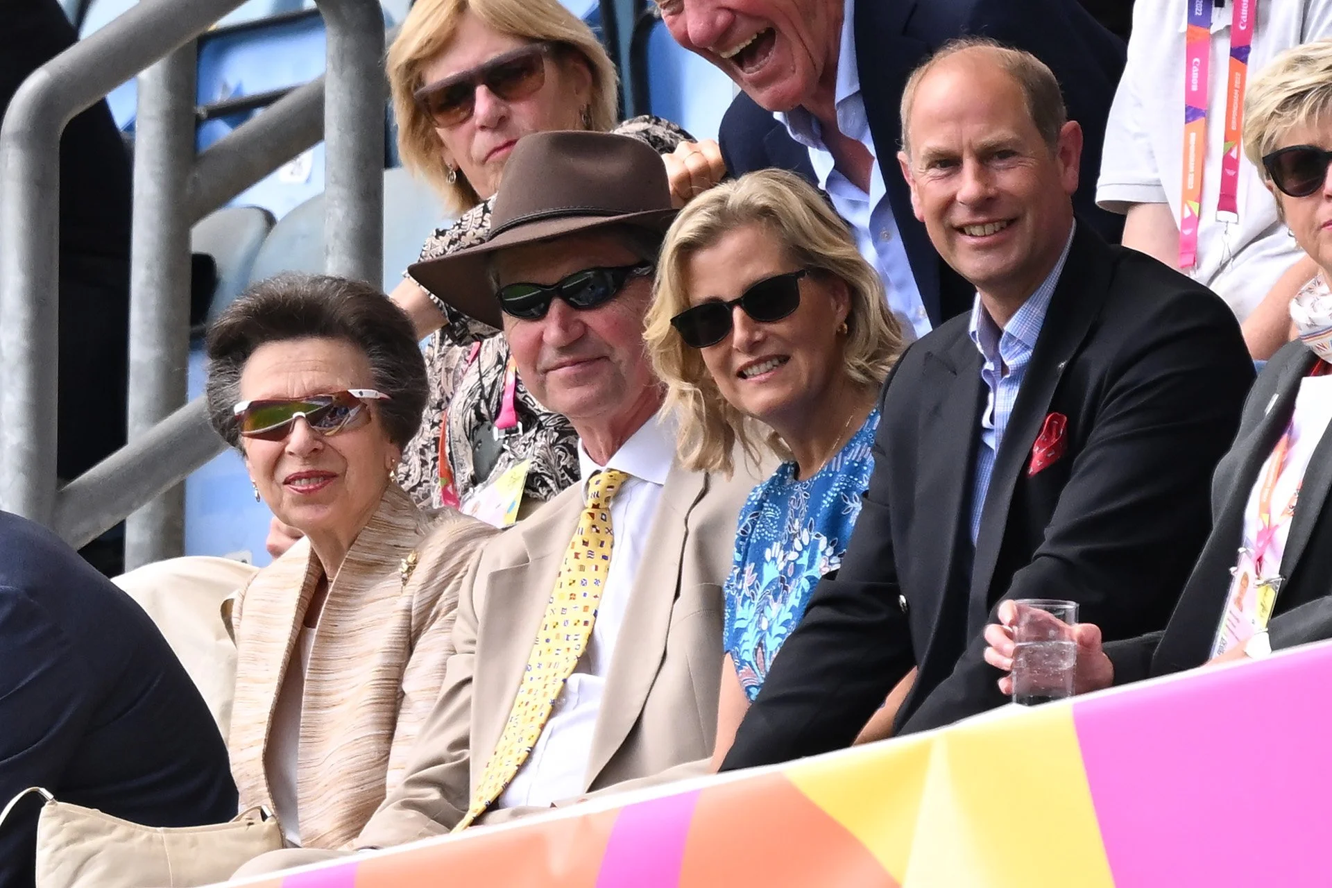 Members of the British Royal Family attend Commonwealth Games - Day 1