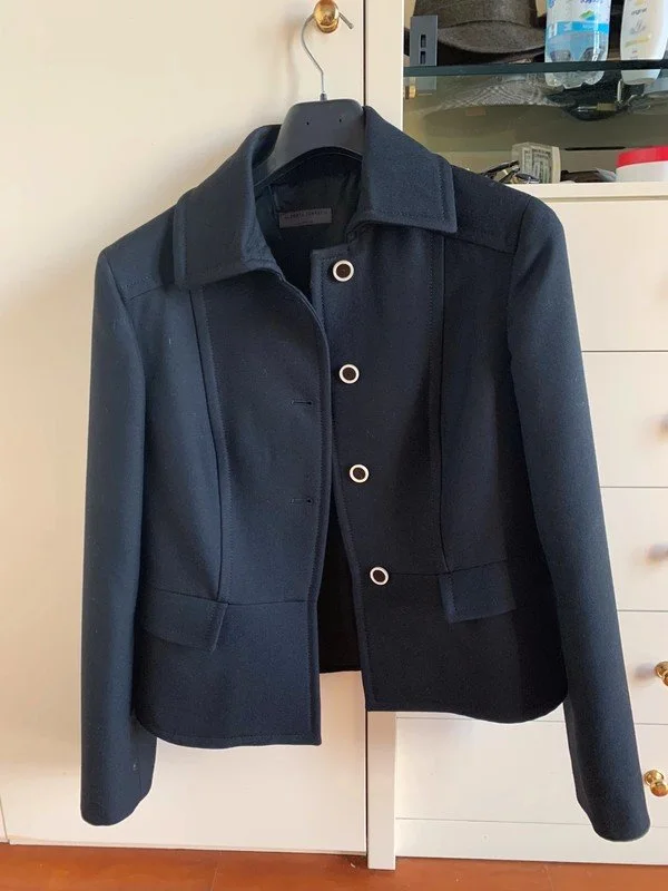 Alberta Ferretti Camel Wool Jacket