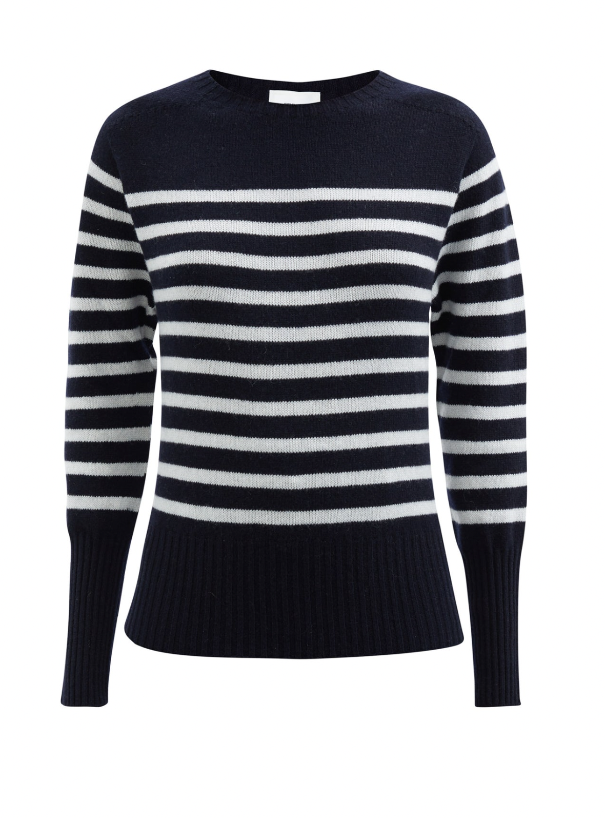 Erdem Lotus Striped Cashmere Sweater