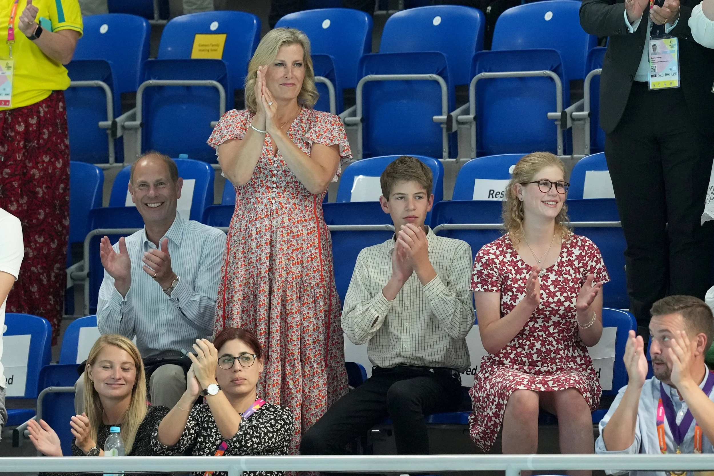 Members of the British Royal Family attend Commonwealth Games - Day 4