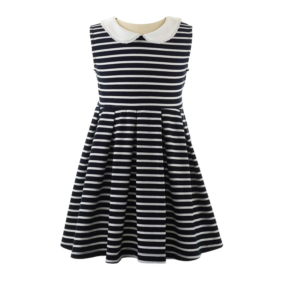 Rachel Riley Breton Stripe Jersey Dress
