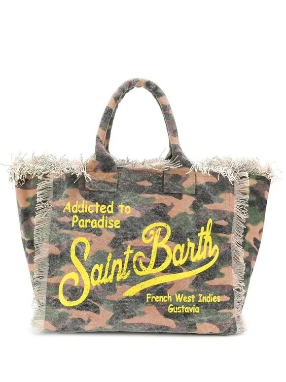 MC2 Saint Barth Vanity Tote Bag in Camouflage