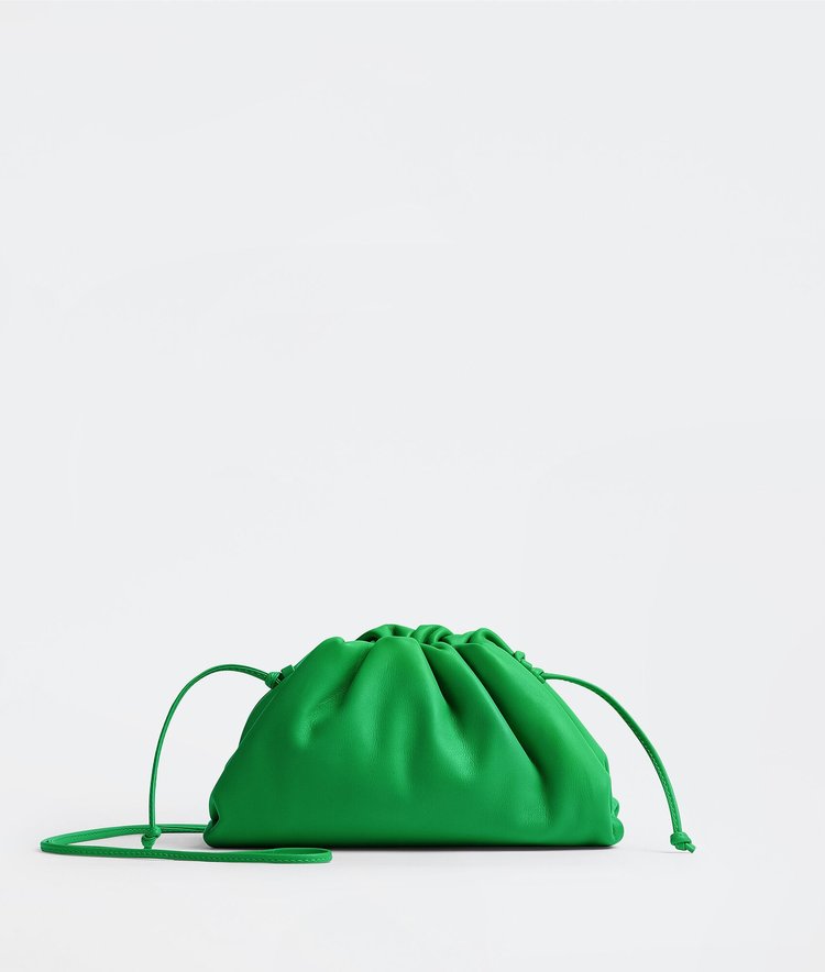 Bottega Veneta Green intercalator Mini Pouch Bag
