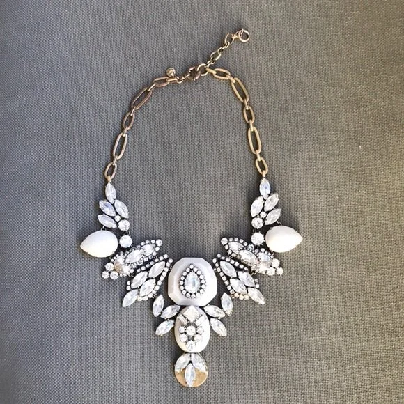 J.Crew Chunky Crystal Necklace
