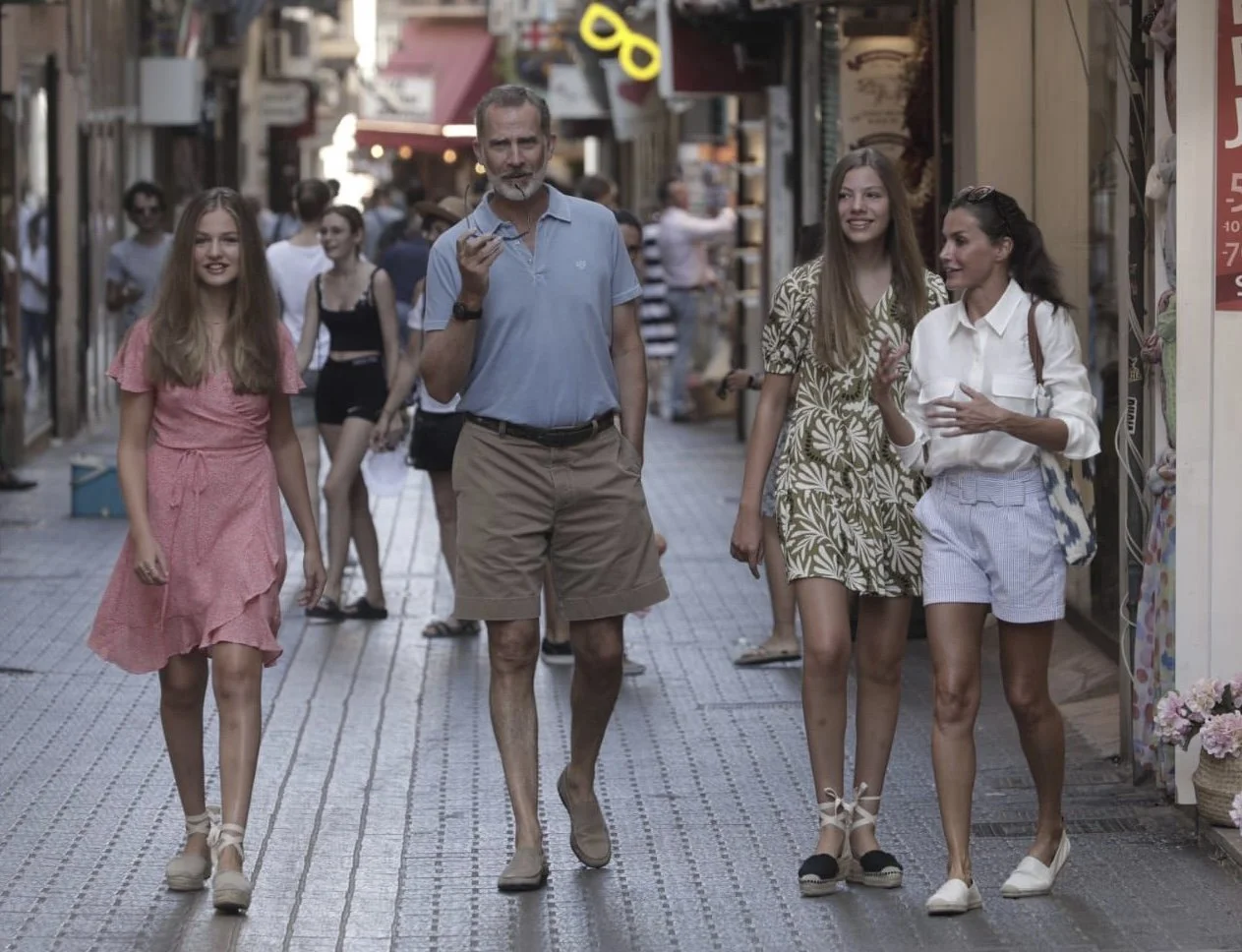 Spanish Royal Family continues summer holidays in Palma de Mallorca
