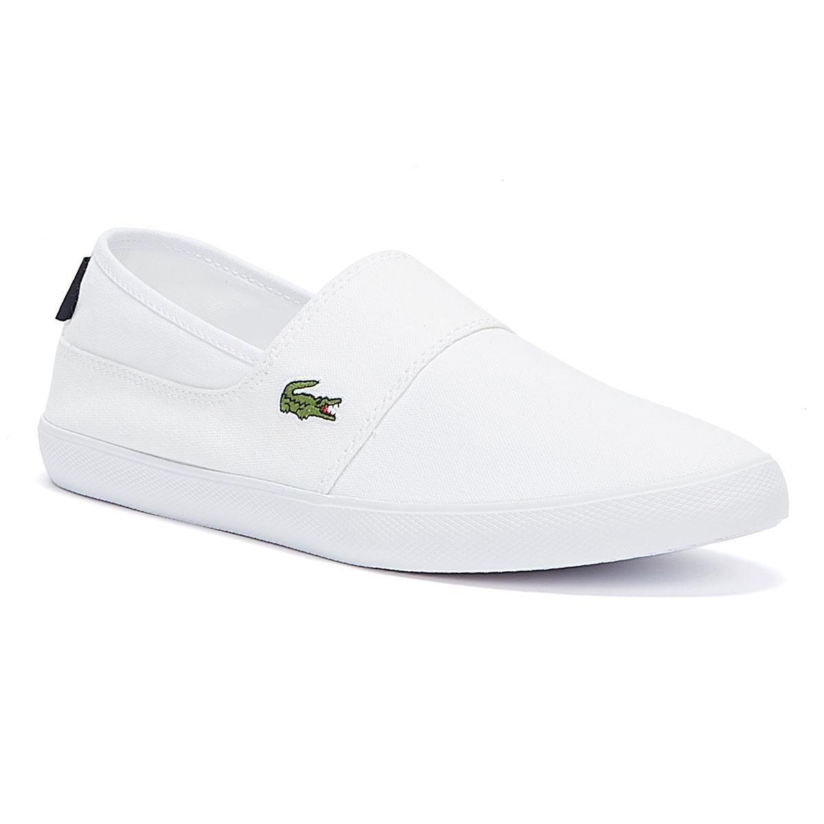 Lacoste Marice Shoes White Canvas — UFO No More