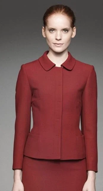 Elise Gug Red Suit Jacket