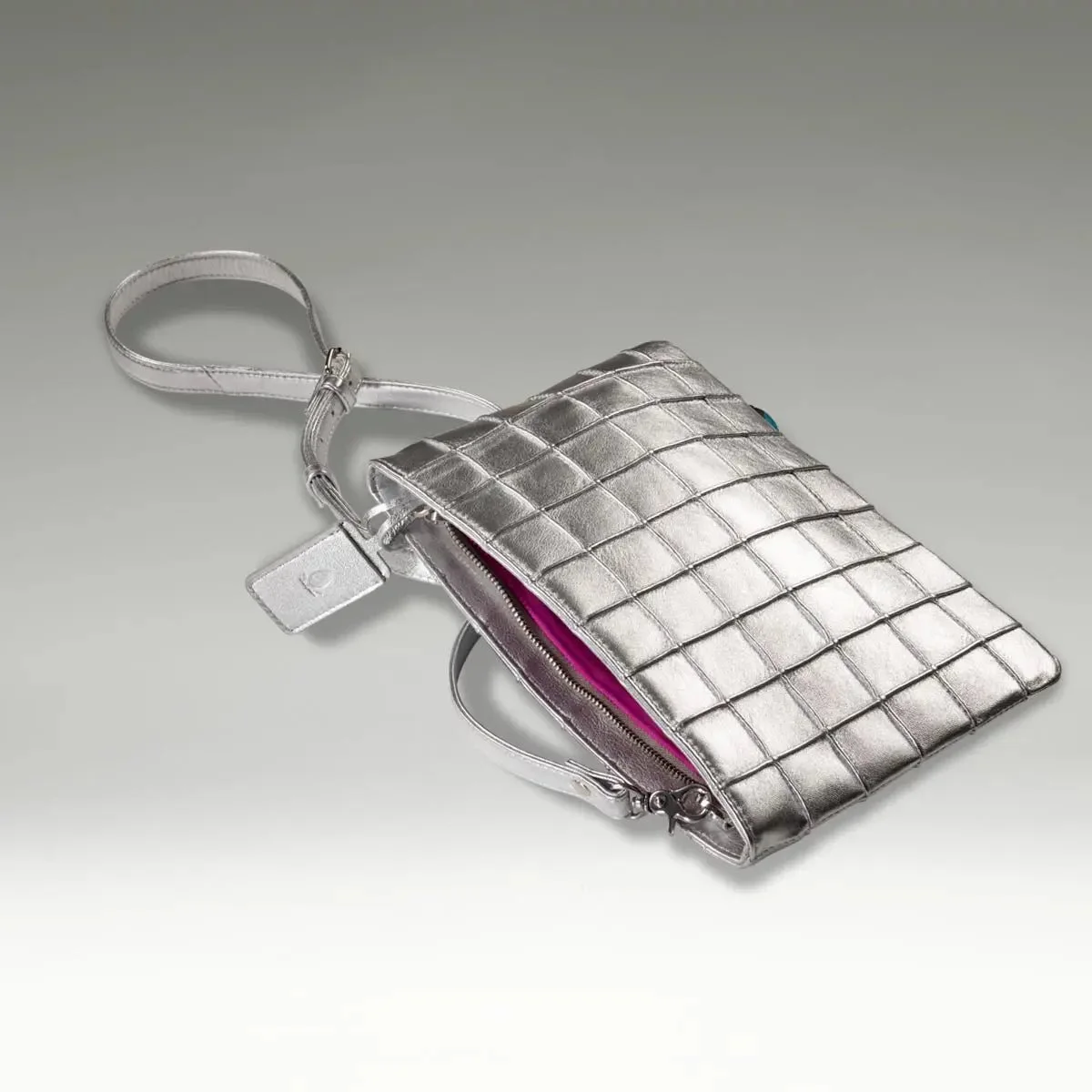 Bolinder Stockholm Clutch Bag in Silver