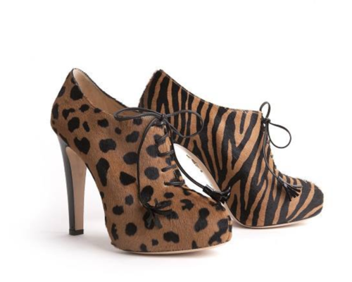 Charlotte Olympia Alice Siamese Booties