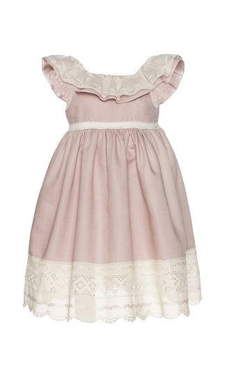 Nanos Lace-Trim Ruffle Dress.jpg