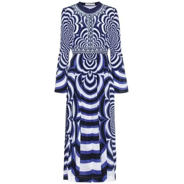 Mary Katrantzou Desmine Silk Midi Dress