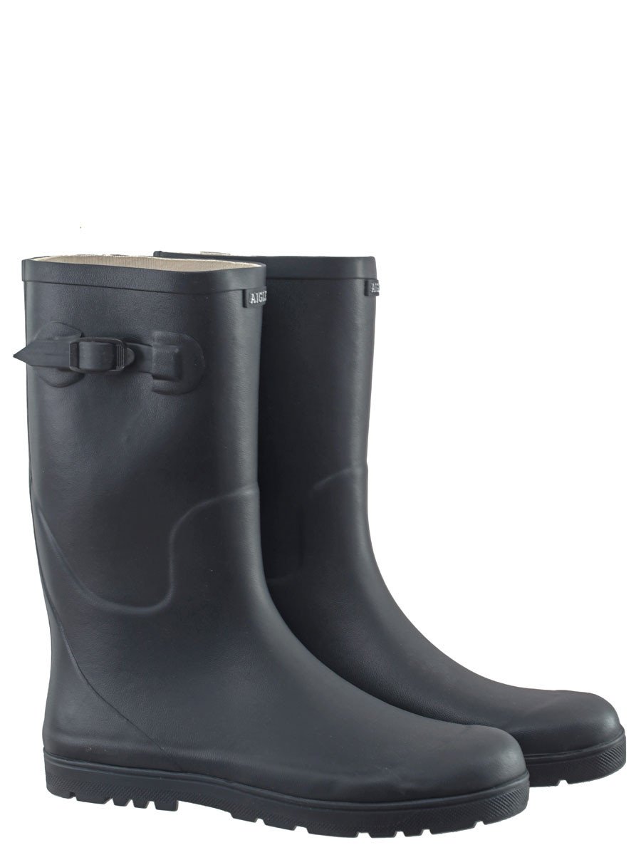 Aigle Woody Pop 2 Wellington Boots in Marine — UFO No More