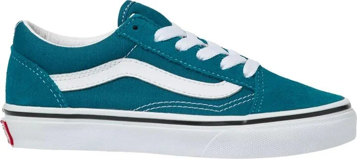 Vans Old Skool Shoes in Blue Coral / True White