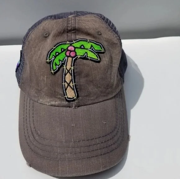Stoney Clover Lane Palm Trucker Hat