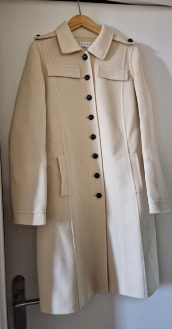Paul &amp; Joe White Wool Coat