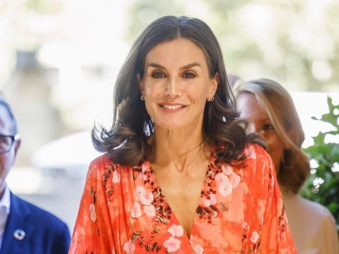 Queen Letizia attends 'Tour del Cancer' Conference in Lleida
