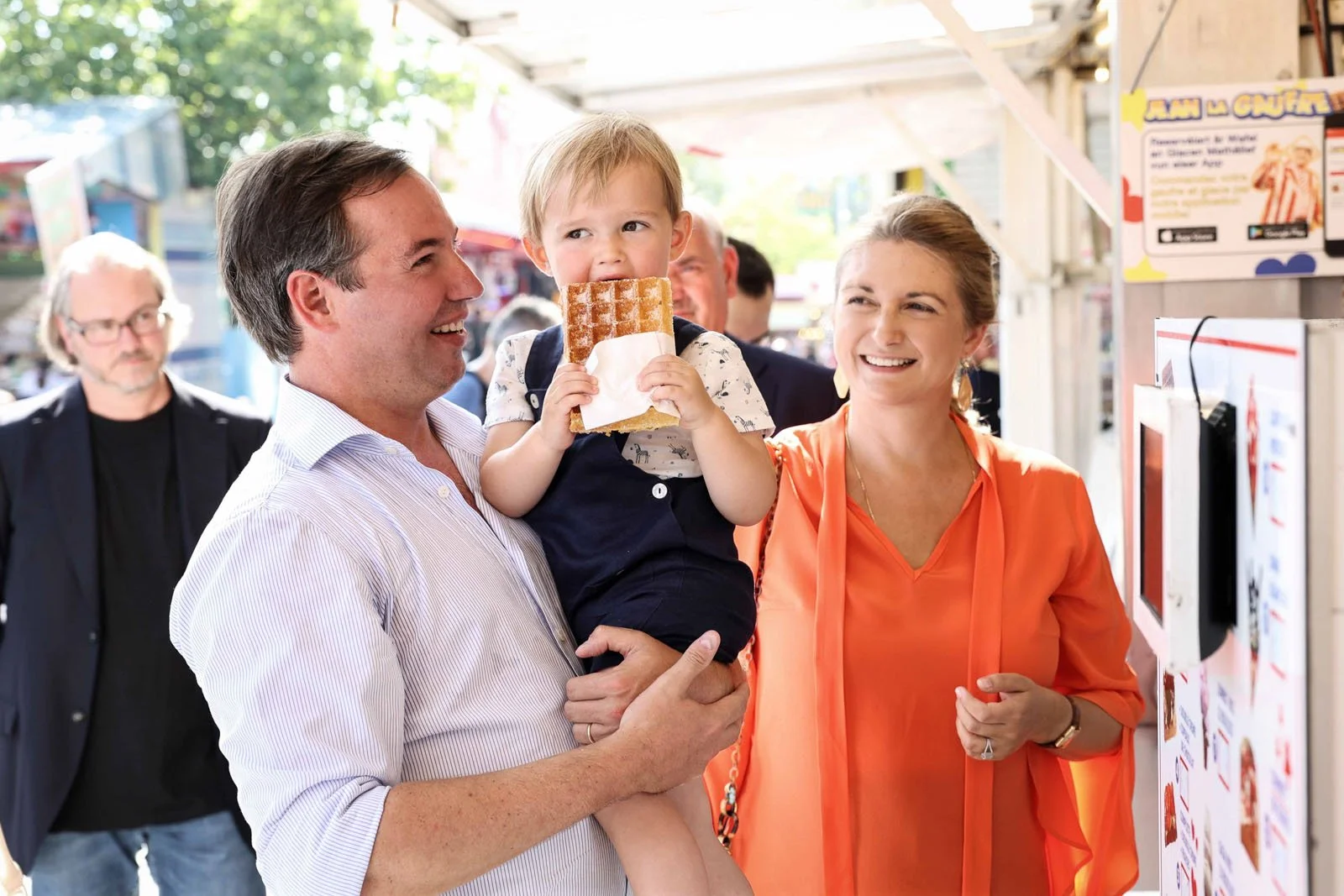 Hereditary Grand Ducal Family visits Schueberfouer 2022
