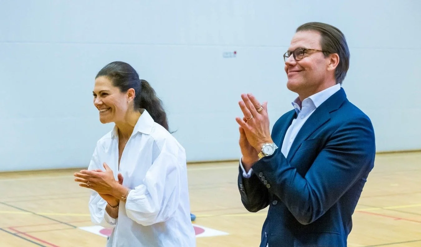 Crown Princess Victoria and Prince Daniel visit Sigtuna with their foundation