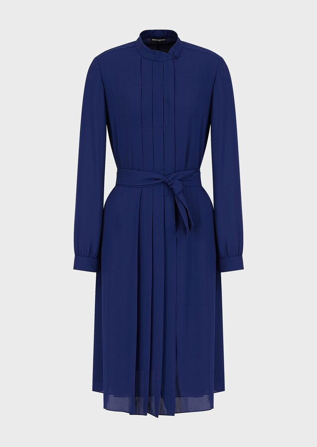 Emporio Armani Pleated Knit Dress  UFO No More