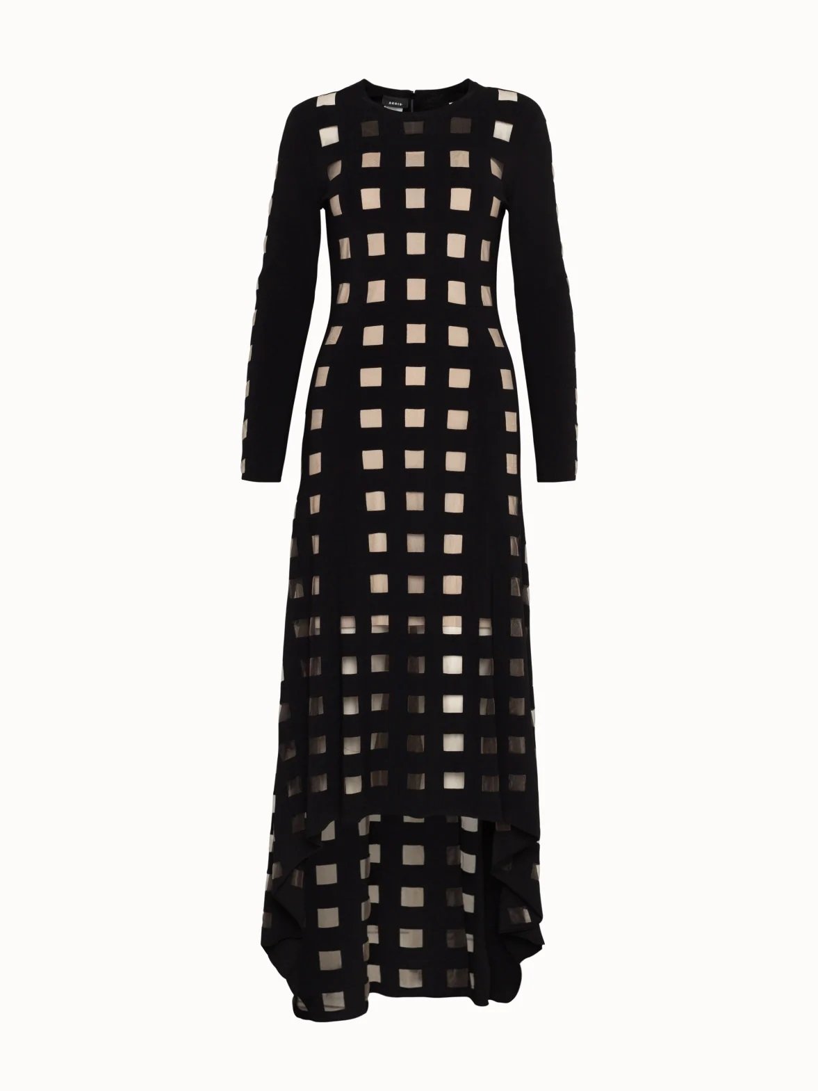 Akris Knit Dress with Square Intarsia Pattern.jpg