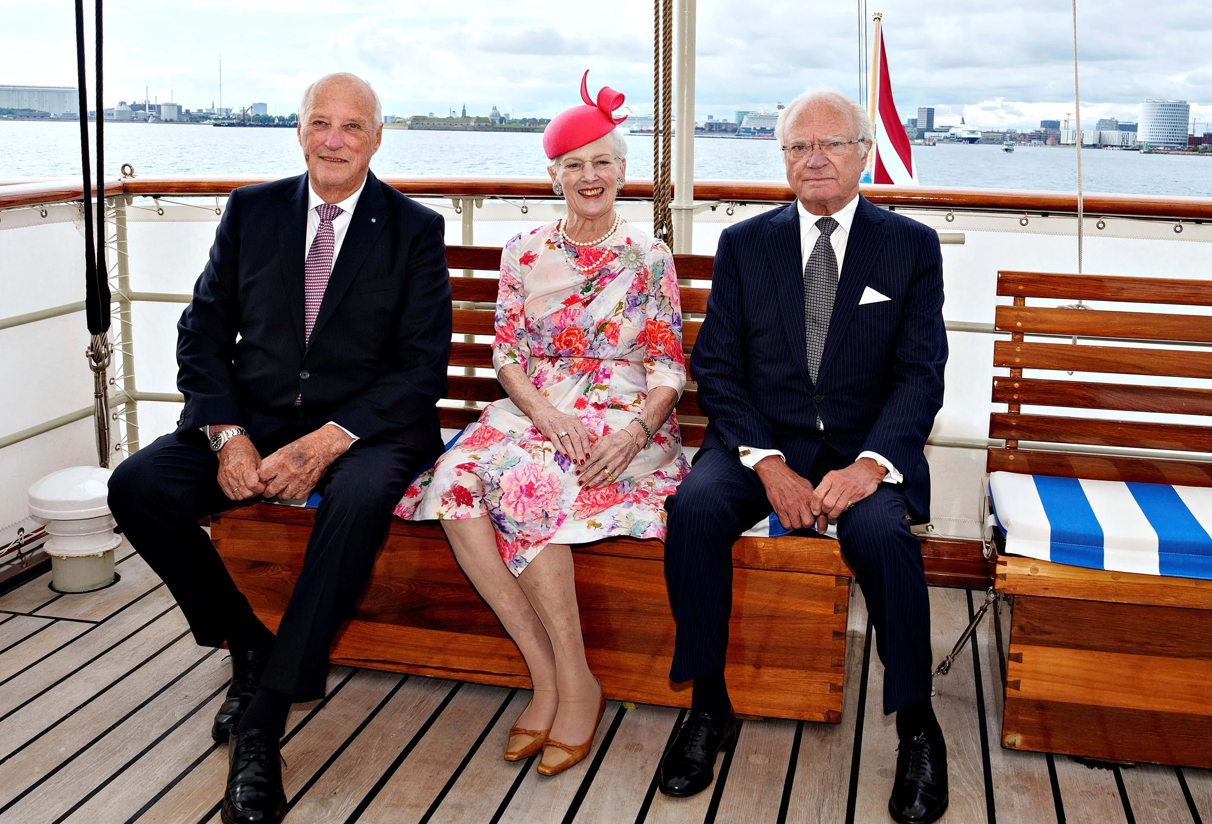 Queen Margrethe's Golden Jubilee - Service and Lunch Reception