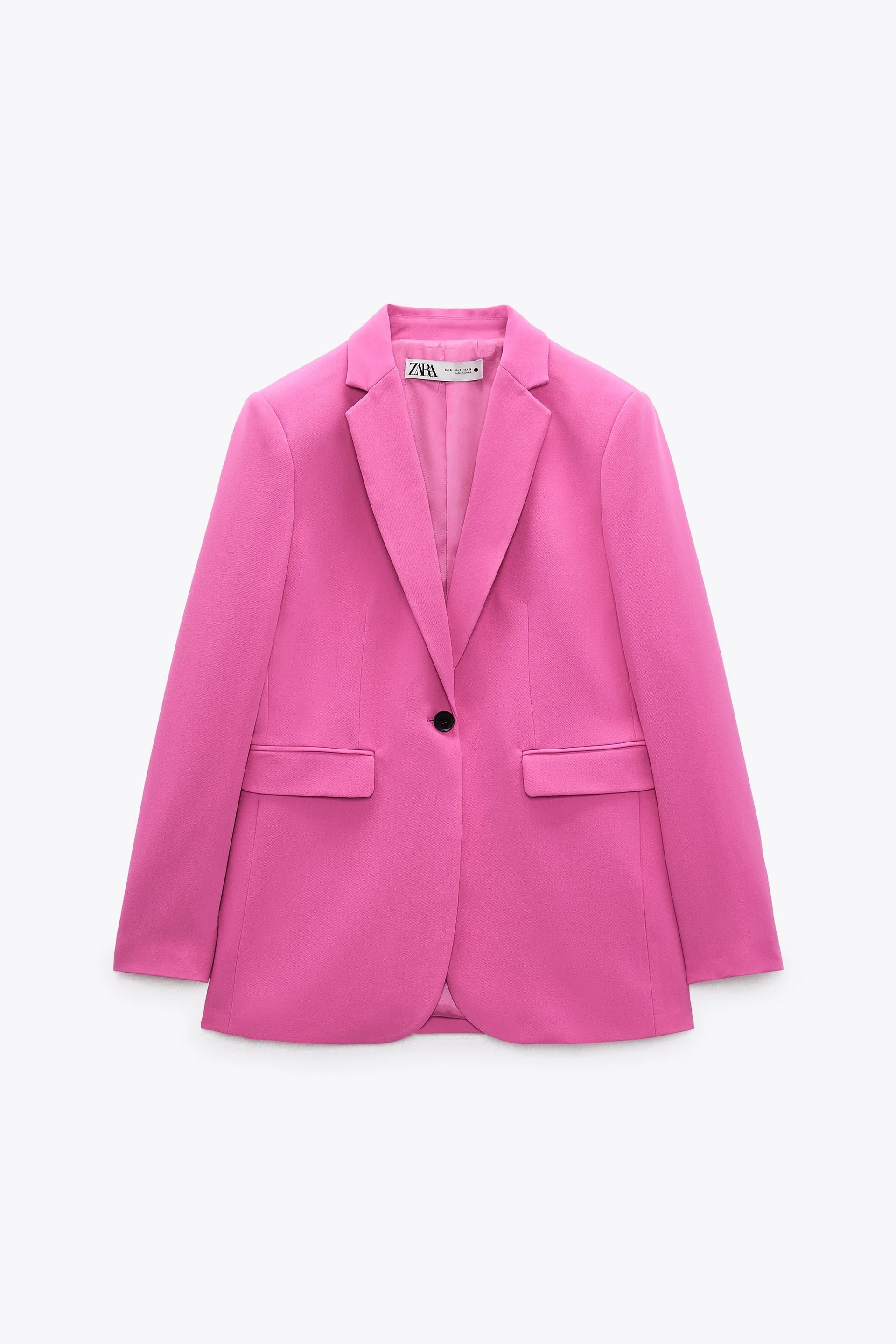 Zara Tailored Buttoned Blazer