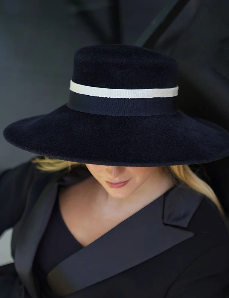Fabienne Delvigne Hepburn Hat