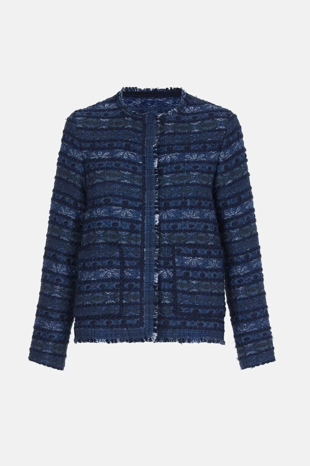 Carolina Herrera Tweed Straight Jacket