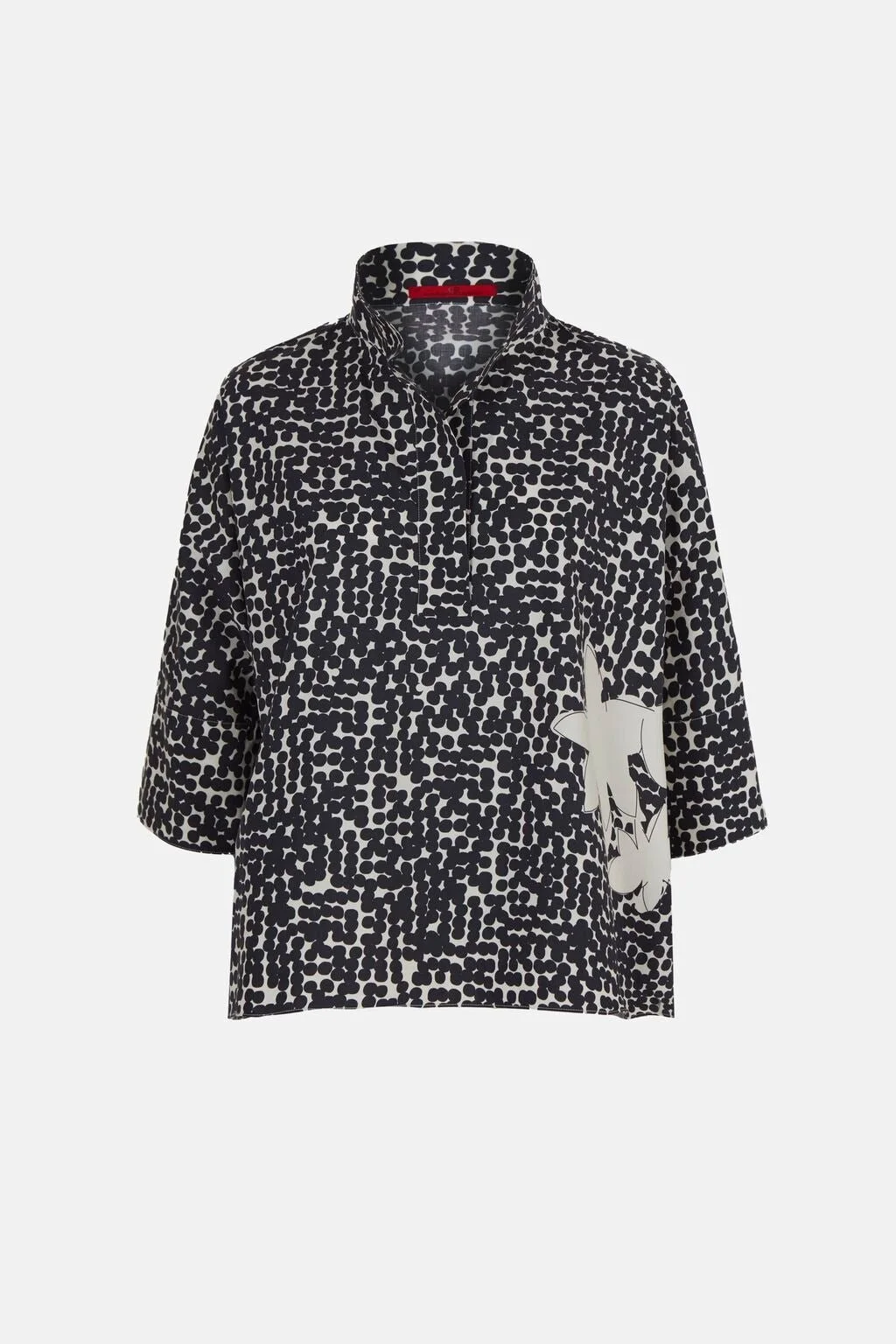 Carolina Herrera Printed Poplin Oversized Shirt