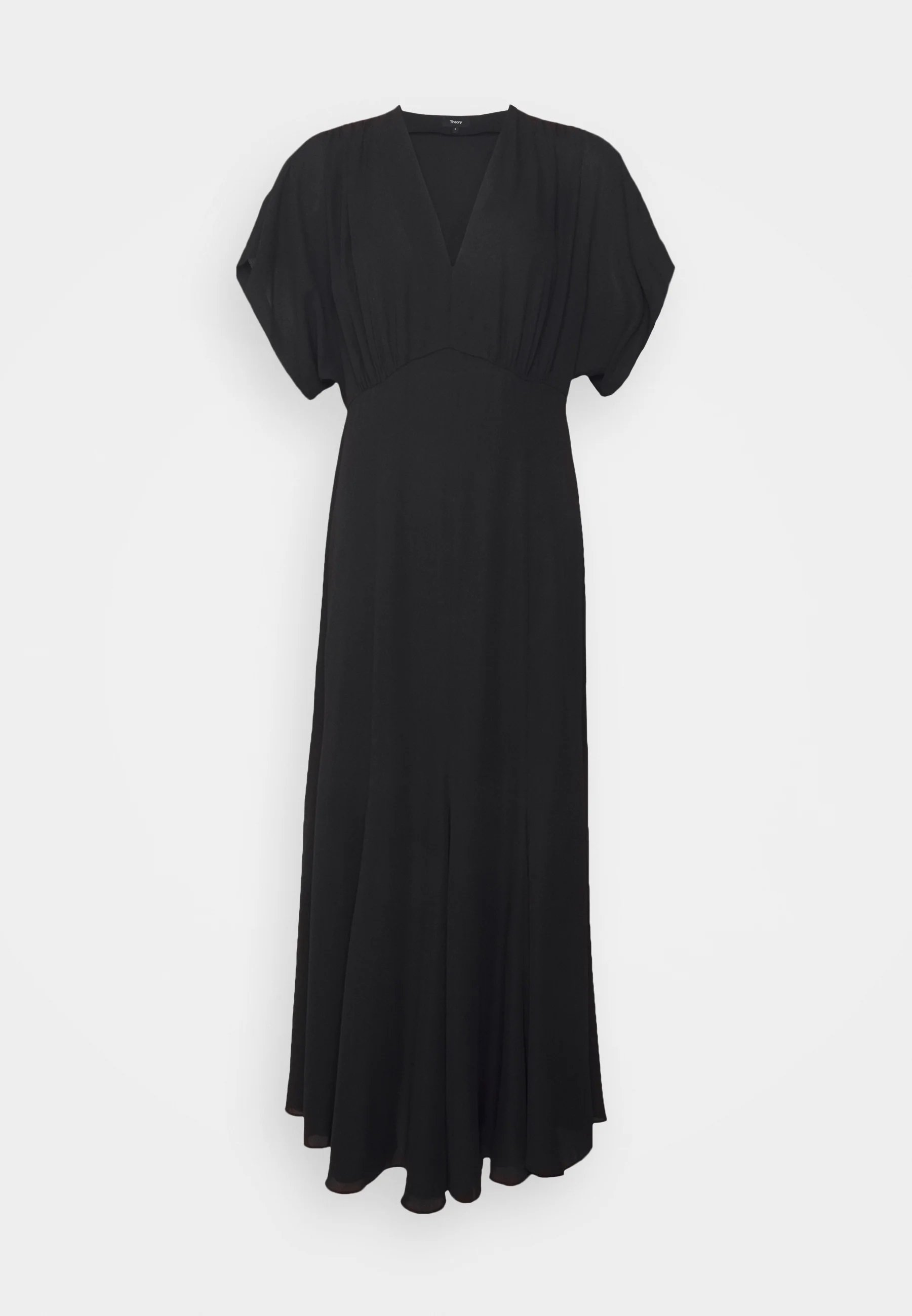 Theory Polyester Maxi Dress in Black.jpg