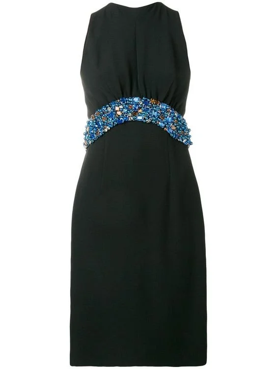 Prada Embellished Sleeveless Dress