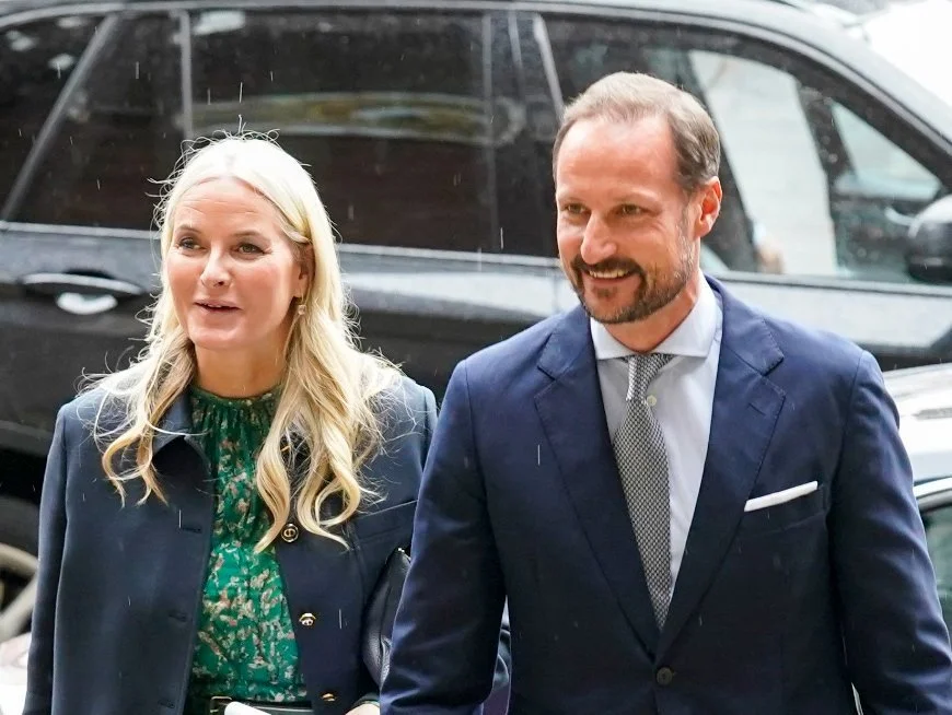 Crown Prince Haakon and Crown Princess Mette-Marit attend opening of Oslo Innovation Week