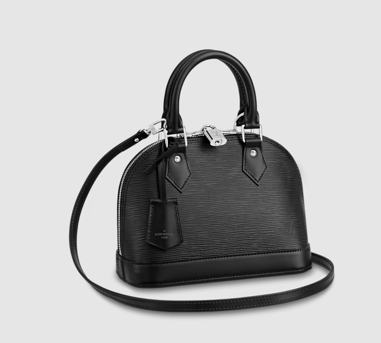Louis Vuitton Black EPI Alma PM (IZX) 144010004519 RP