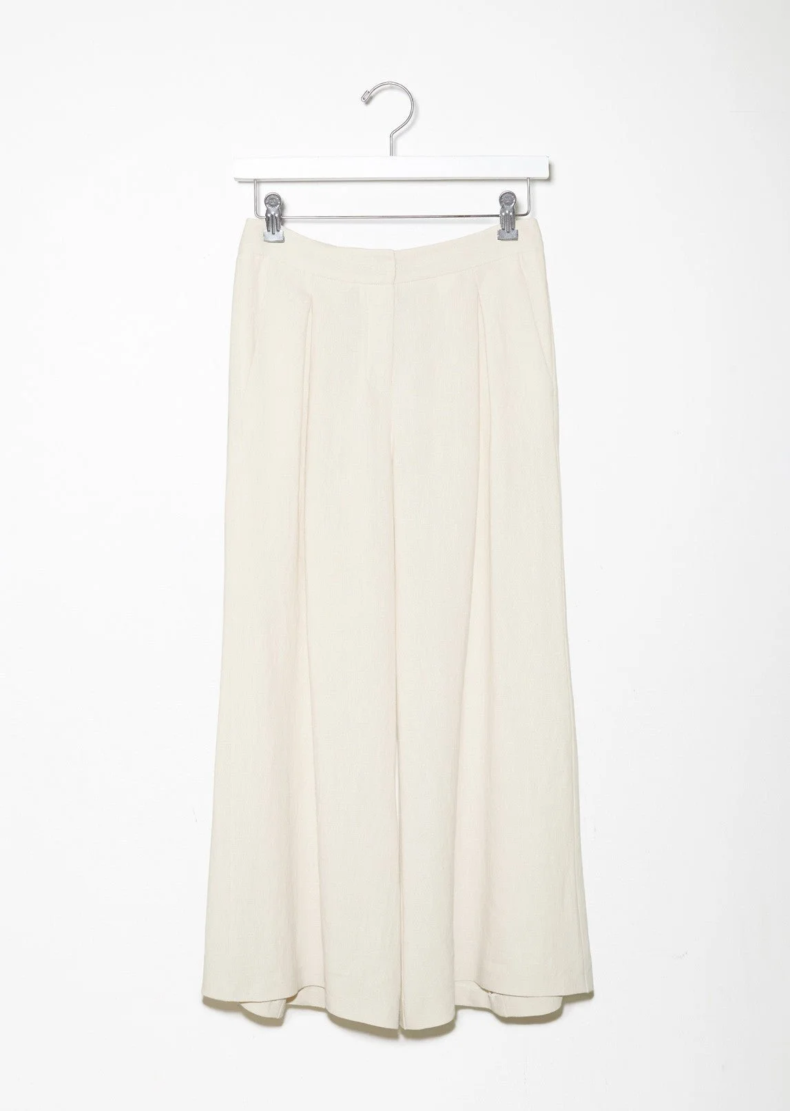 Dusan Flared Linen Trousers