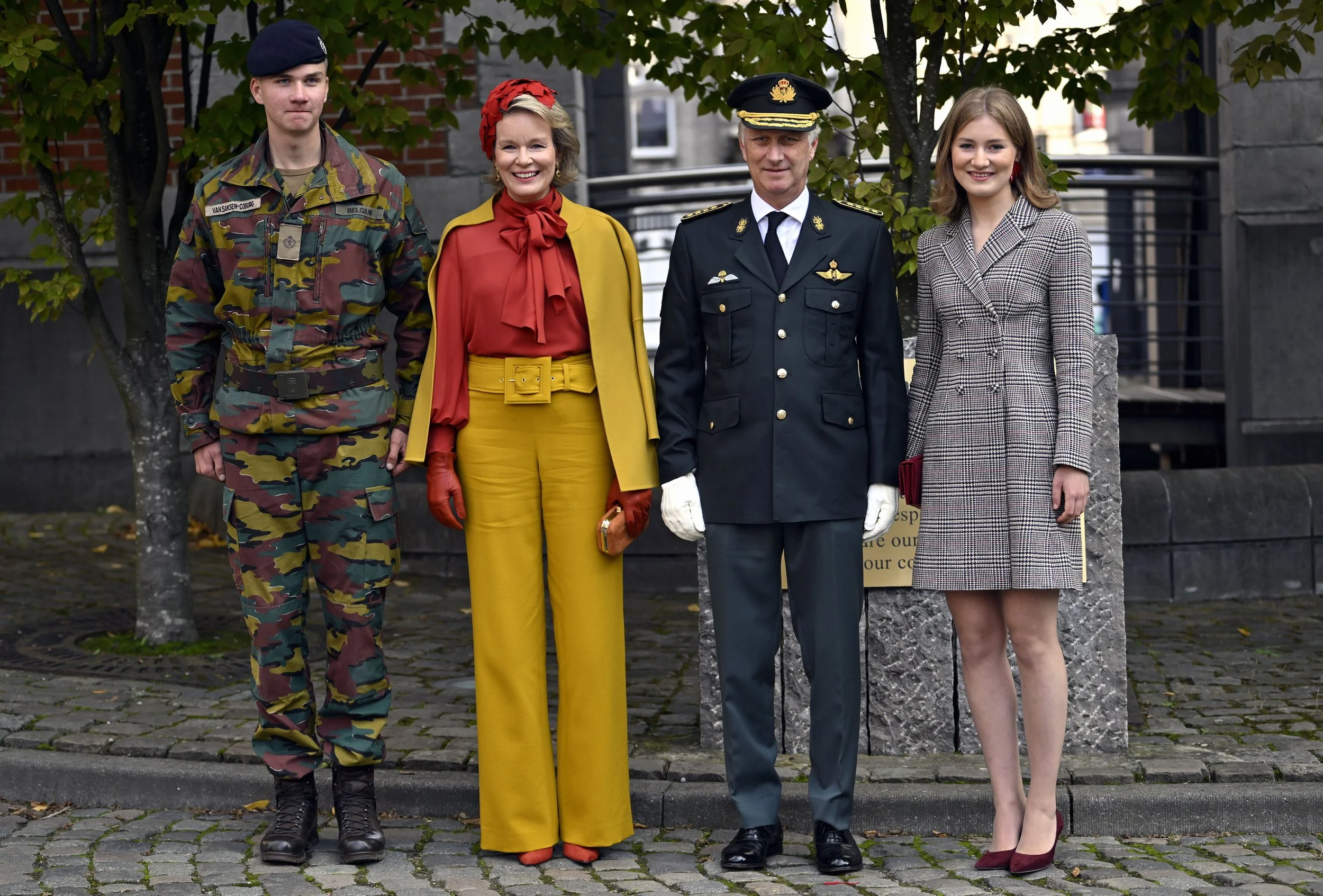Belgian Royal Family attends Blue Berets parade