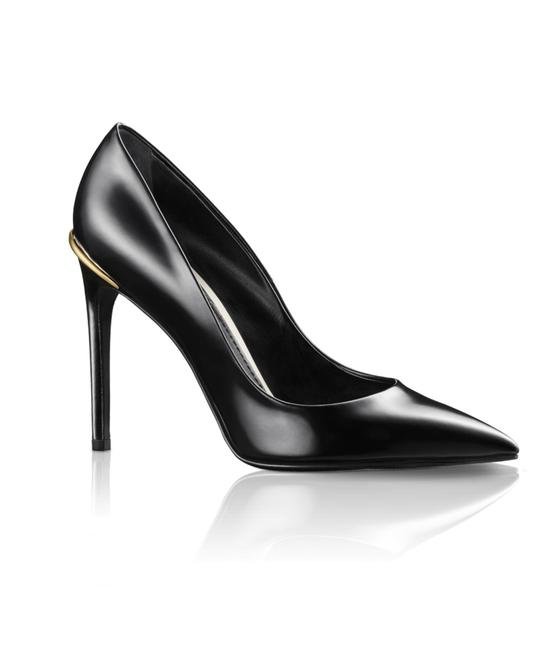 Louis Vuitton Black Streamline Laced Pump Heels Size 41 – Sellier