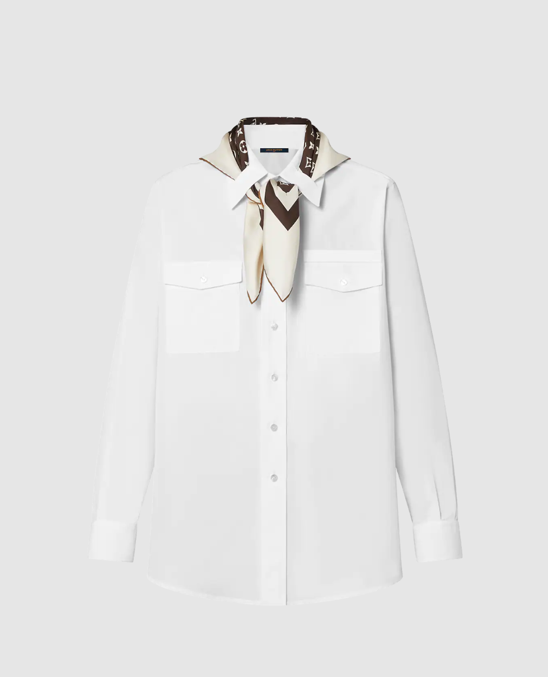 Louis Vuitton Monogram Fil Coup√ Snap Button Strap Dress, White, 32