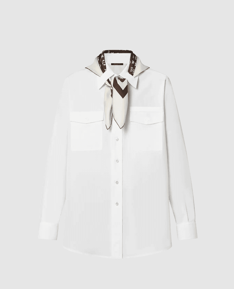 Louis Vuitton 2019FW scarf shirtスカーフシャツ Louis Vuitton 2019FW scarf shirtスカーフシャツ