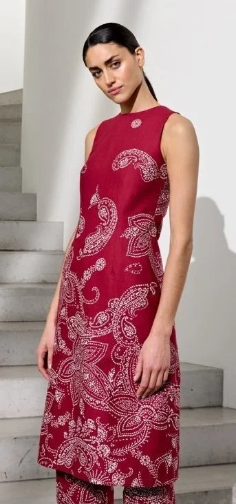 Natan Couture Josie Short Sleeved Dress