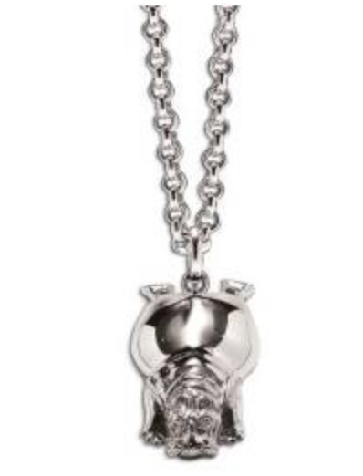 Patrick Mavros Hippo Splat Pendant