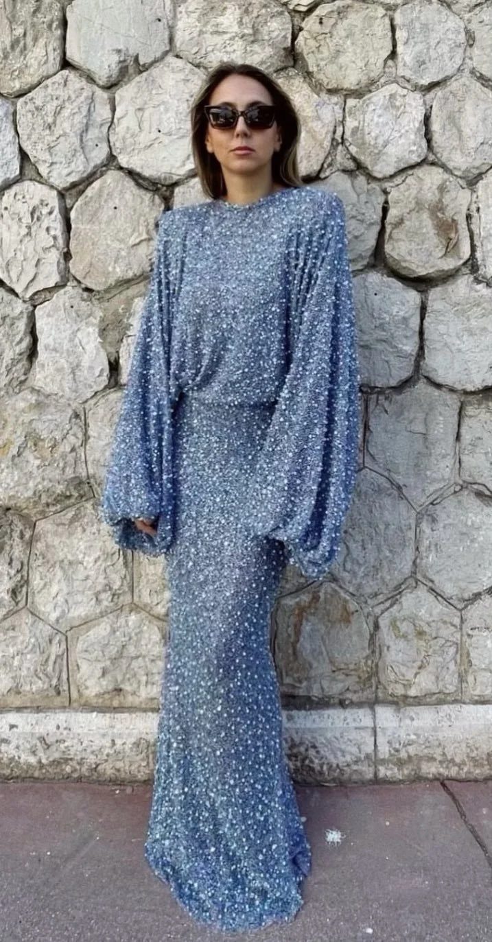 Ida Lanto Sequin Gown