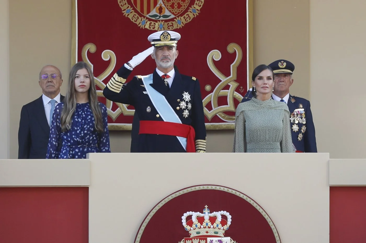 Spanish royal family celebrates 2022 National Day